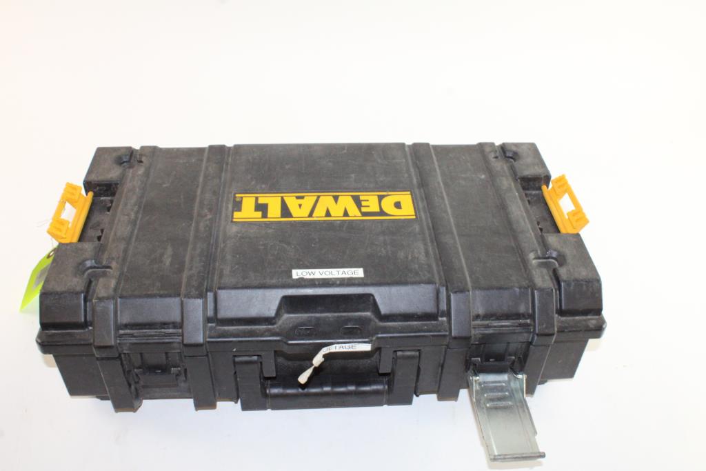 DeWalt Toolbox With Electrical Equipment, 10+ Pieces Property Room