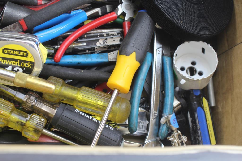 Dewalt Utility Knife, Milwaukee Screwdriver, Stanley Pliers, & More; 15