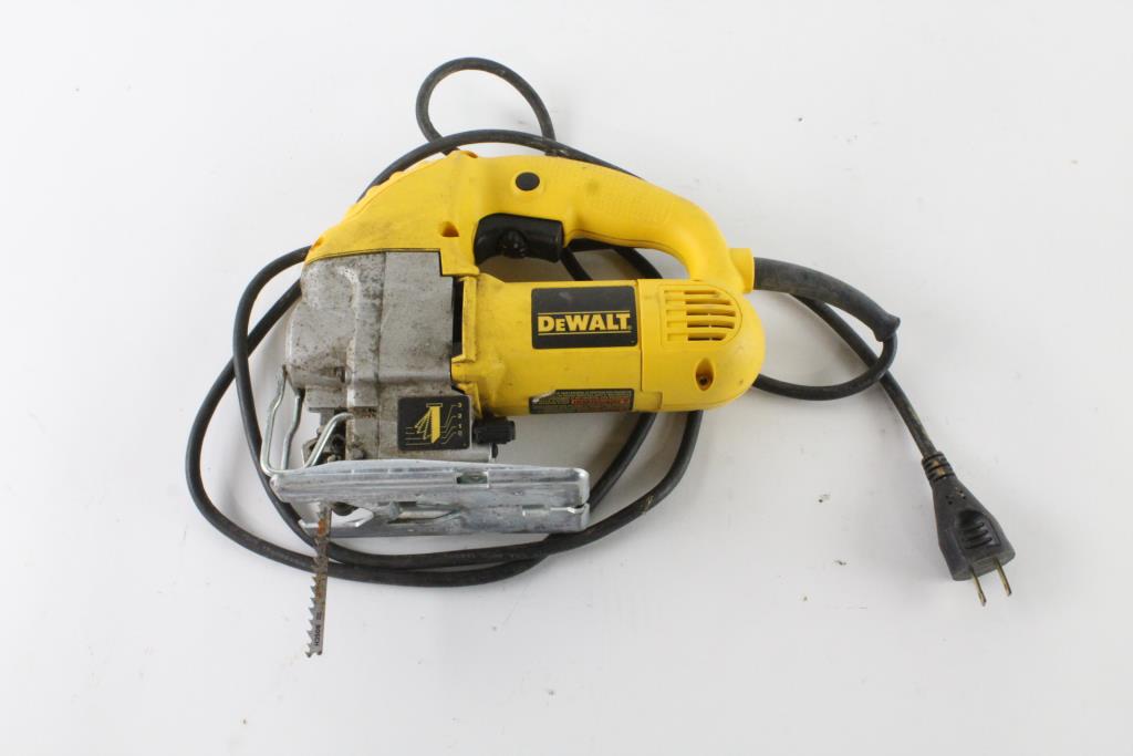 DeWalt VS Orbital Jig Saw Property Room