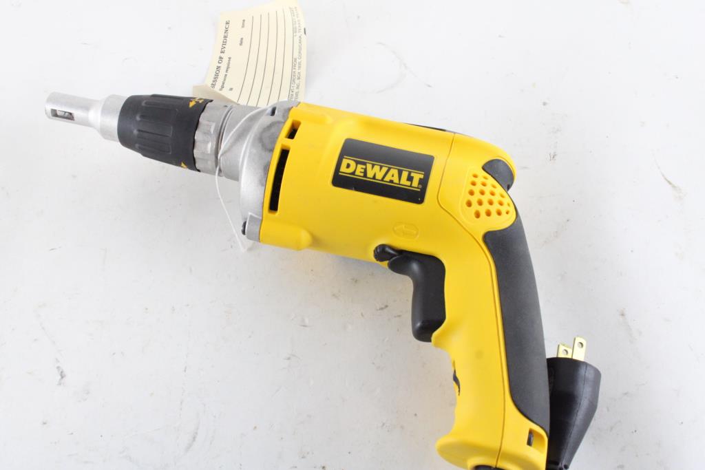 DeWalt VSR Drywall Screwdriver Property Room