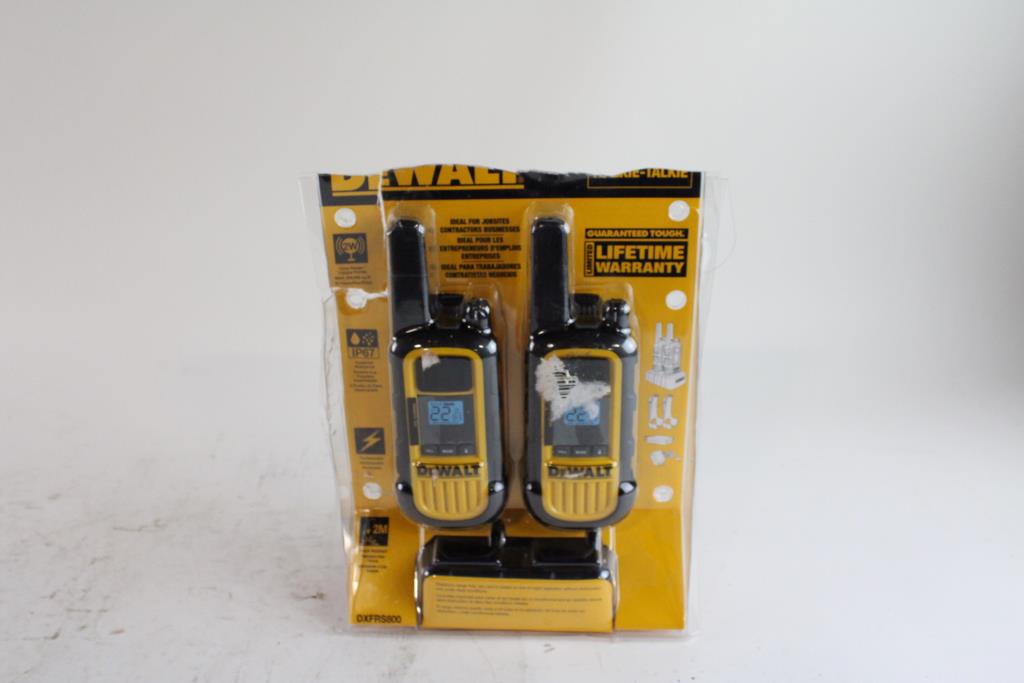 DeWalt Walkie Talkies Property Room