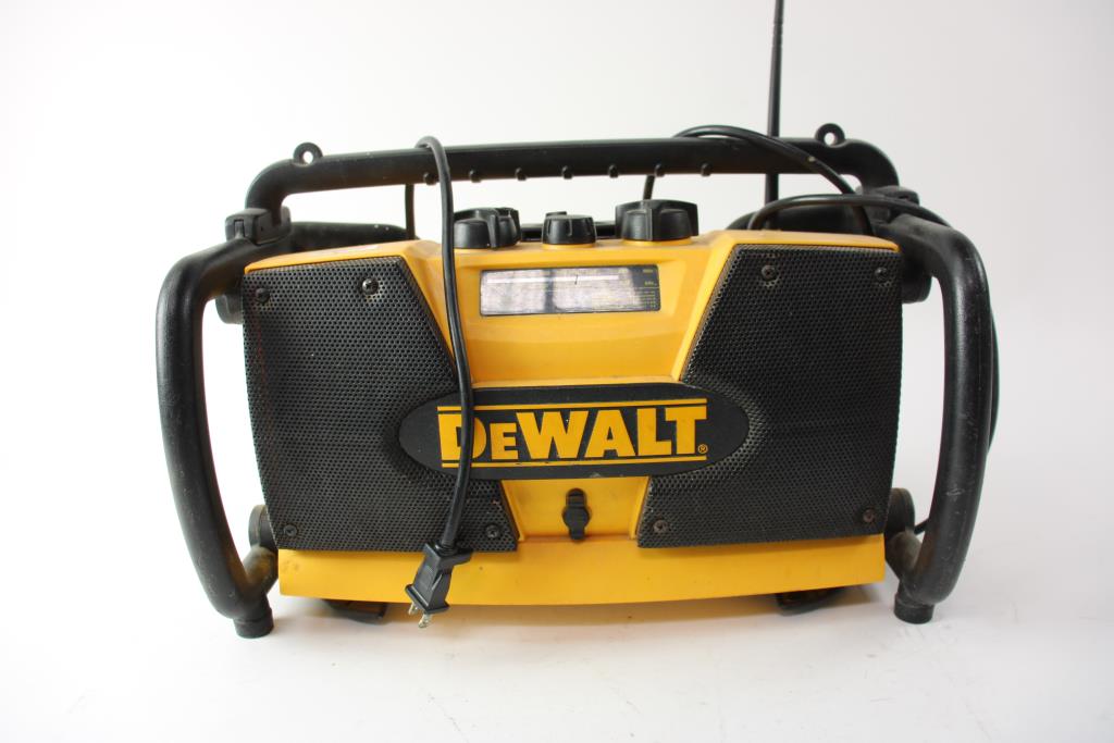 DeWalt Work Site Radio/Charger, DW911 Property Room