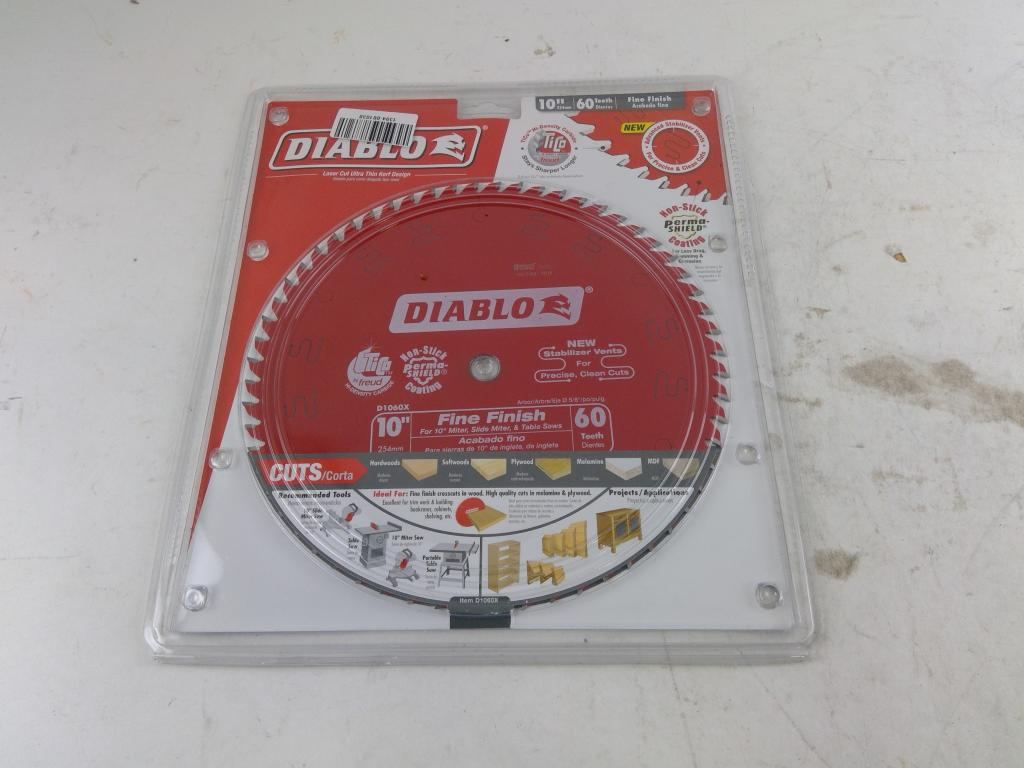 Diablo 10" 60 Teeth Finish Blade