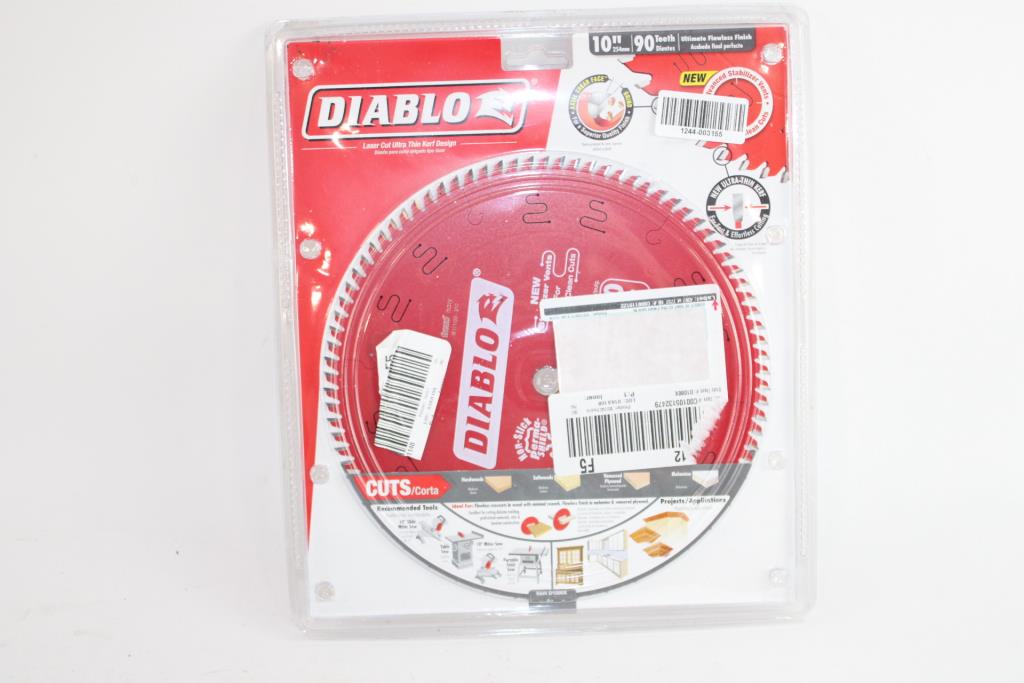 Diablo 10" Saw Blade Property Room
