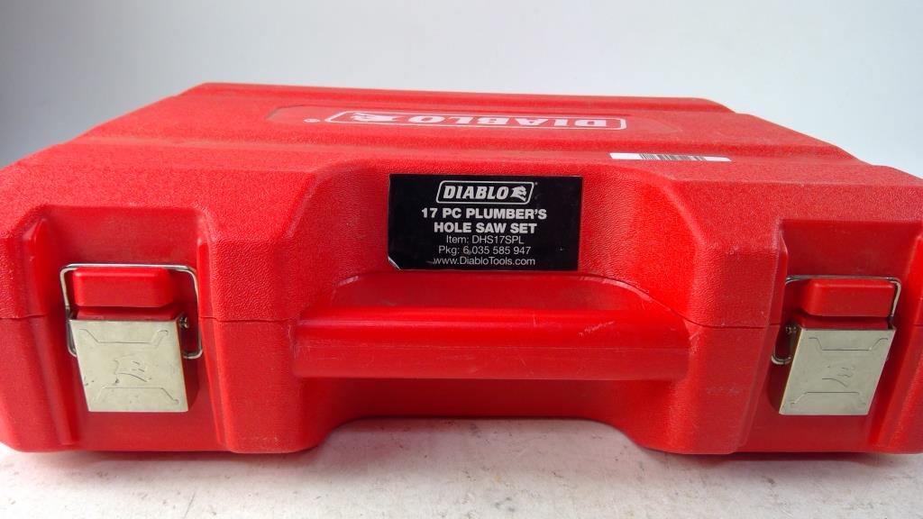 Diablo 17 Pc. Plumber's Hole Saw Set Property Room