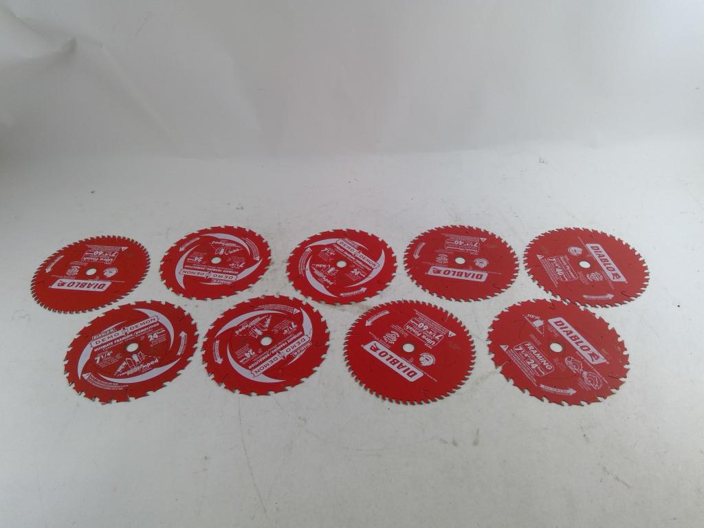 Diablo 7 1/4" 24 Teeth Framing Blades 5+ Pieces
