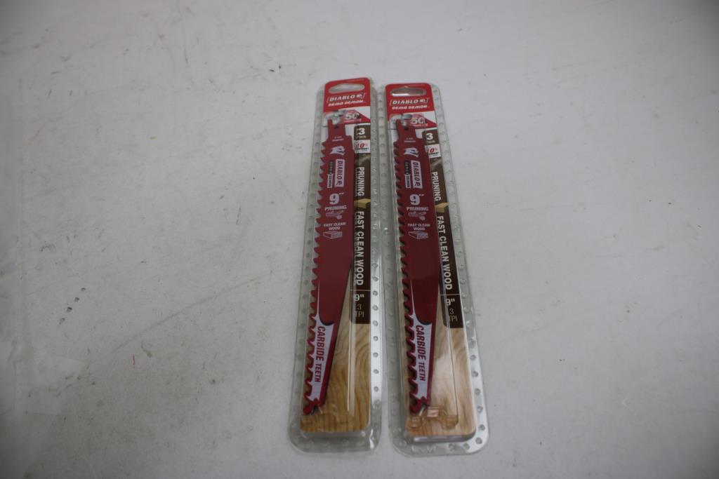 Diablo 9" 3-Pack Pruning Saw Blades, 2 Pieces