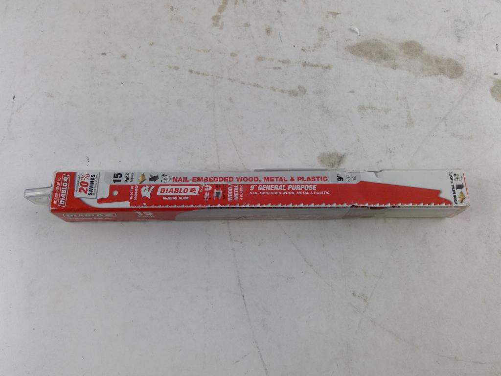 Diablo 9" Nail-embedded Wood Blade Pack