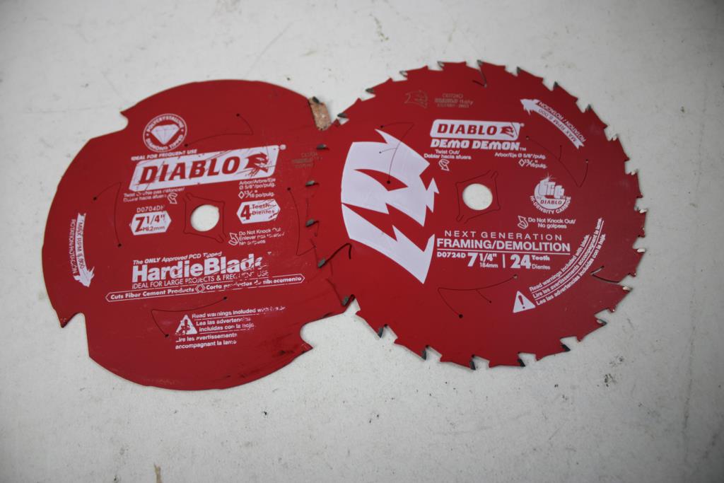 Diablo Demo Demon Circular Saw Blade For Wood 2 Pieces