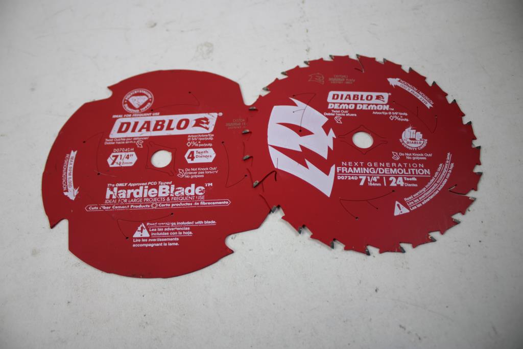 Diablo Demo Demon Circular Saw Blade For Wood 2 Pieces
