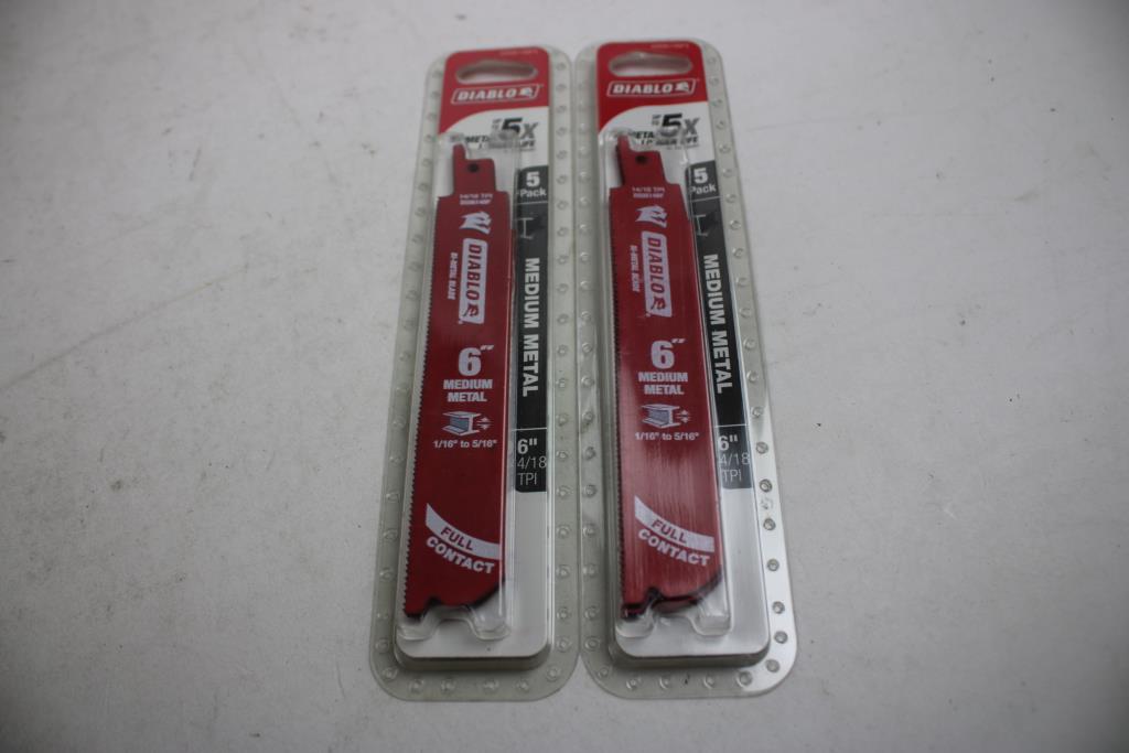 Diablo Medium Metal Blade 6", 2 Packs