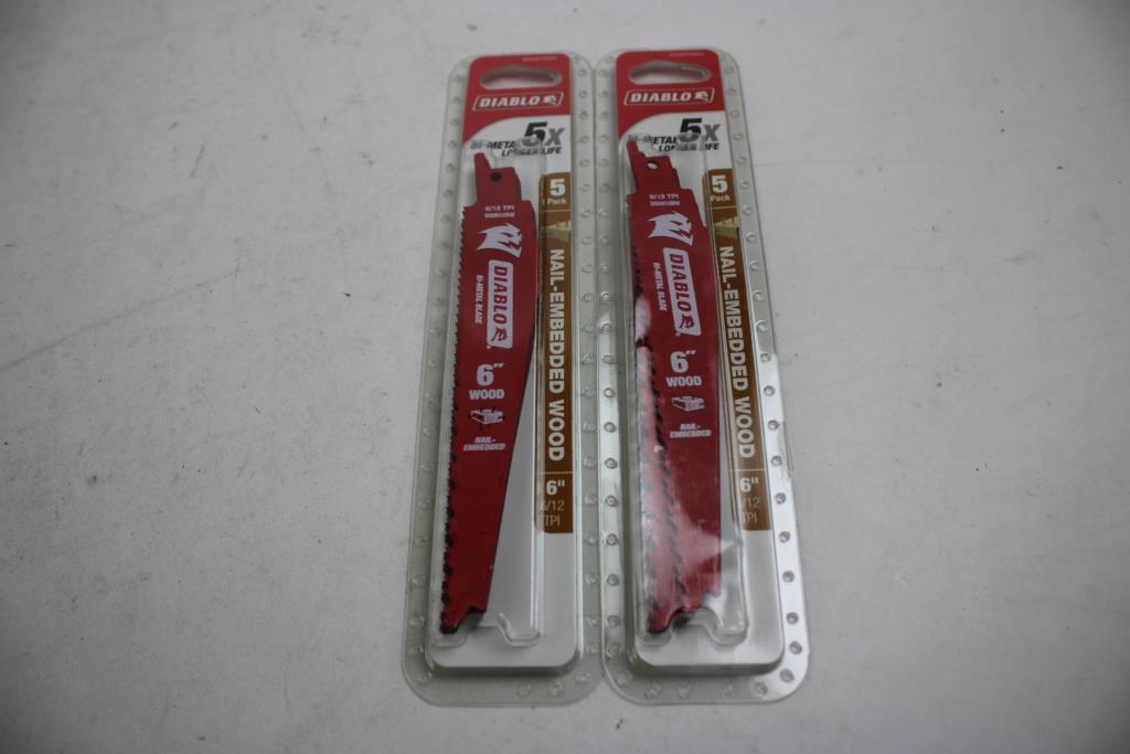 Diablo Nail-embedded Wood Blade 6",  2 Packs