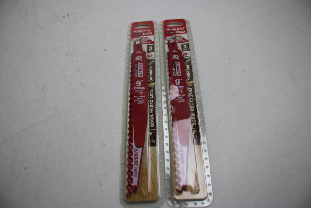 Diablo Pruning  Blade, Carbide Teeeth, 2 Packs