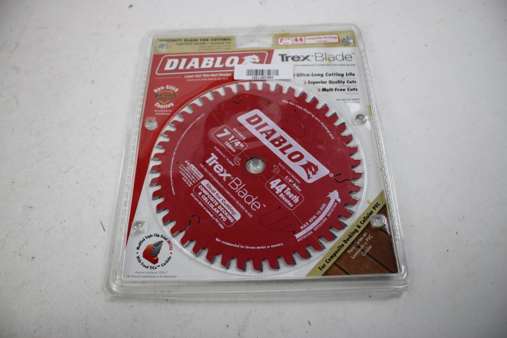 Diablo Trex Blade 7 1/4"- 44 Teeth