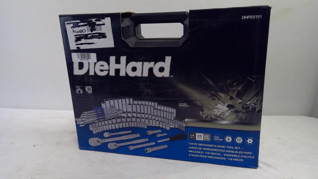 Diehard 118 Pc Mechanics Hand Tool Set