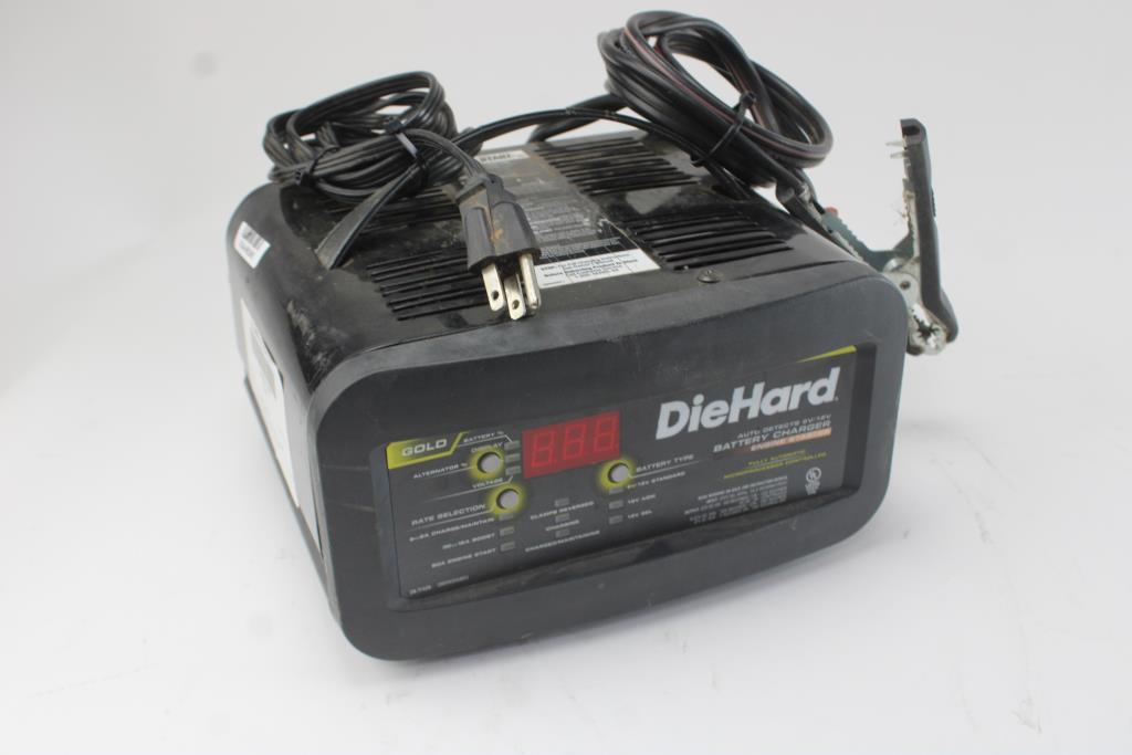DieHard Auto Detect 6v/12v Battery Charger/ Engine Starter Property Room