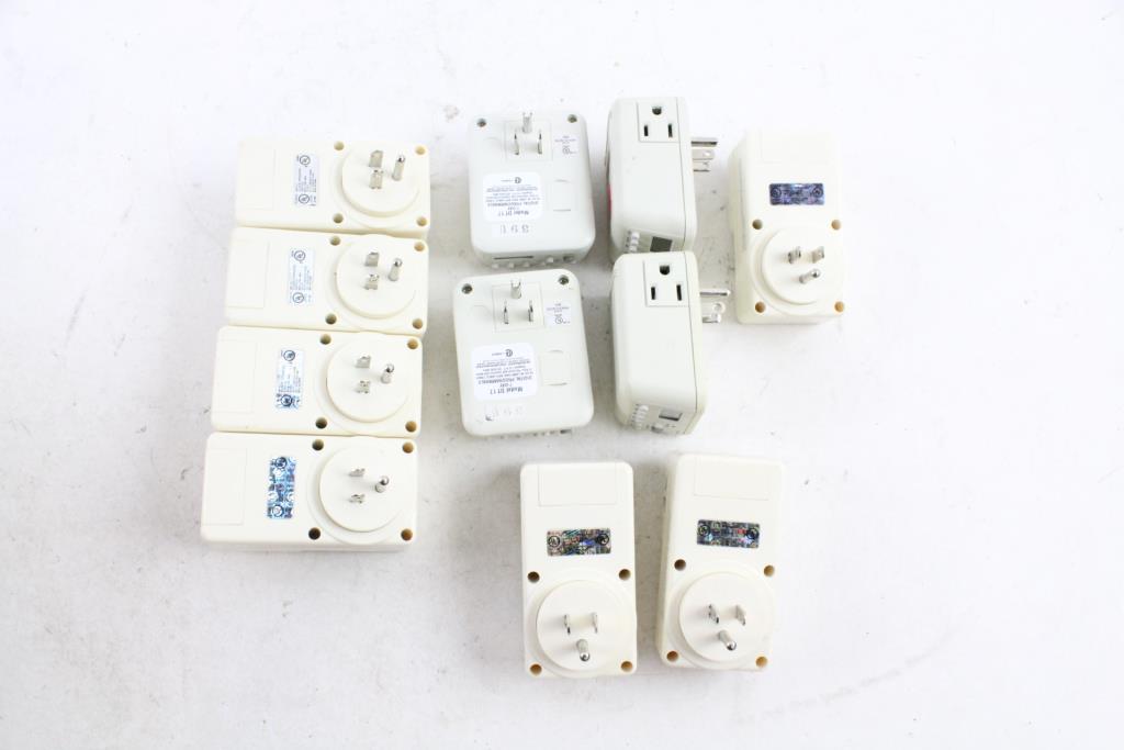 Digital Programmable Lamp And Appliance Timers, 11 Pieces Property Room