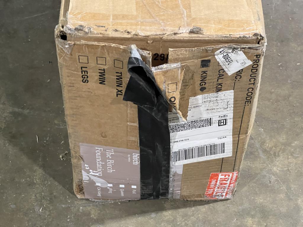 Dirch Foundation Bed Frame Box