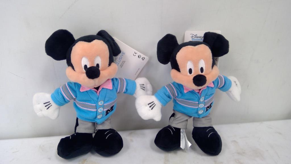 Disney 30th Anniversary Cast Member Exclusive Mickey Mouse Plush, 2 Pieces