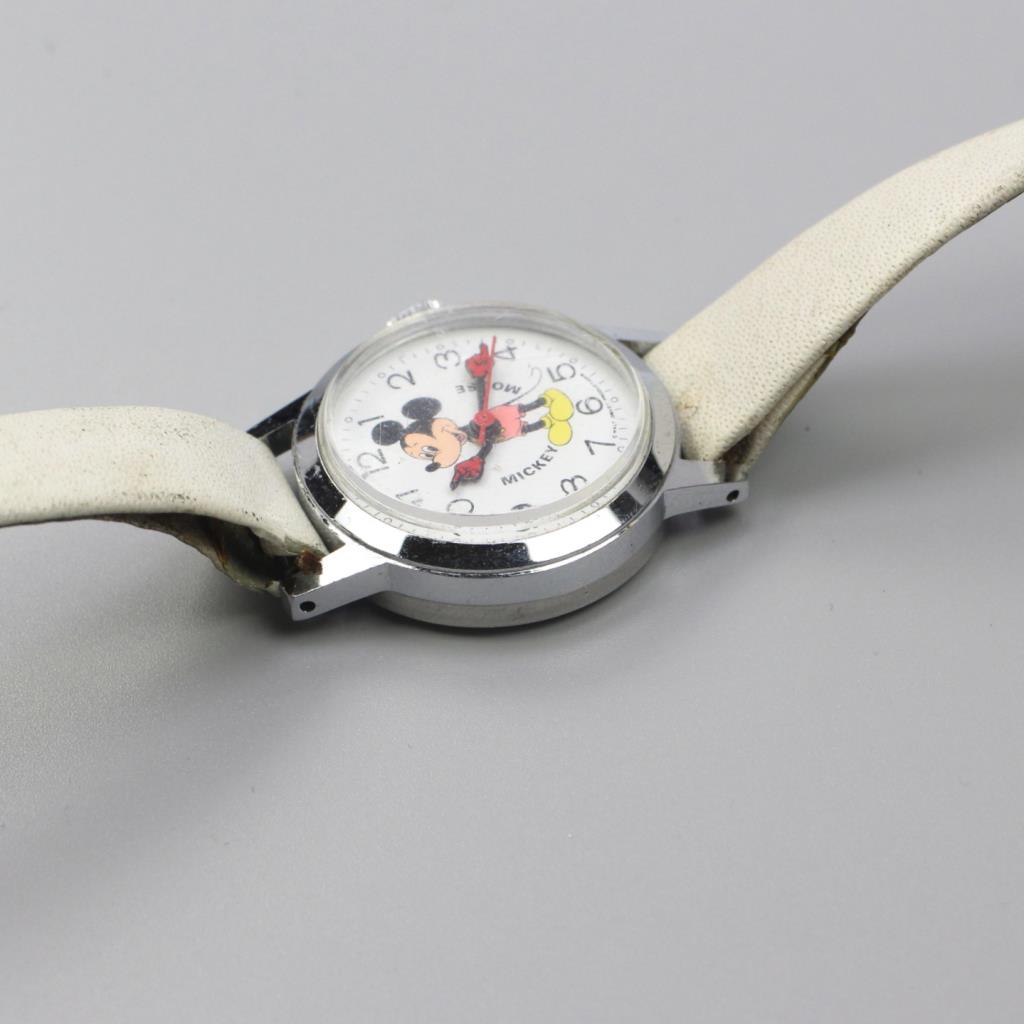 Disney Bradley Mickey Mouse Watch! All Original! Never Worn! Works