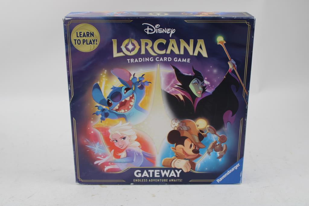 Disney Lorcana Trading Card Game, Coloring Books, Sports And More Trading Cards, 21 Pieces