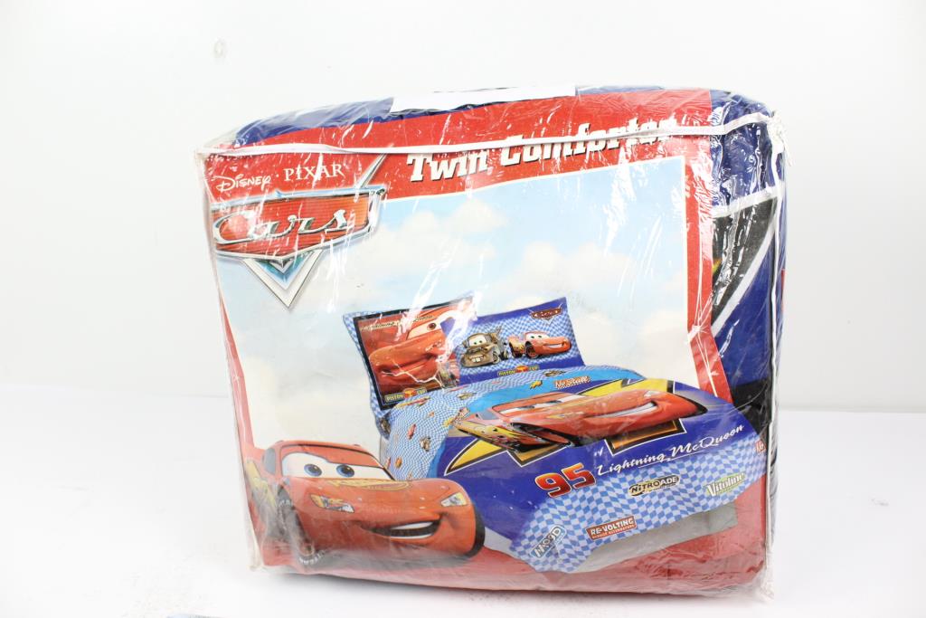 Disney Pixar Cars Twin Comforter & Sheets, 3 Items | Property Room