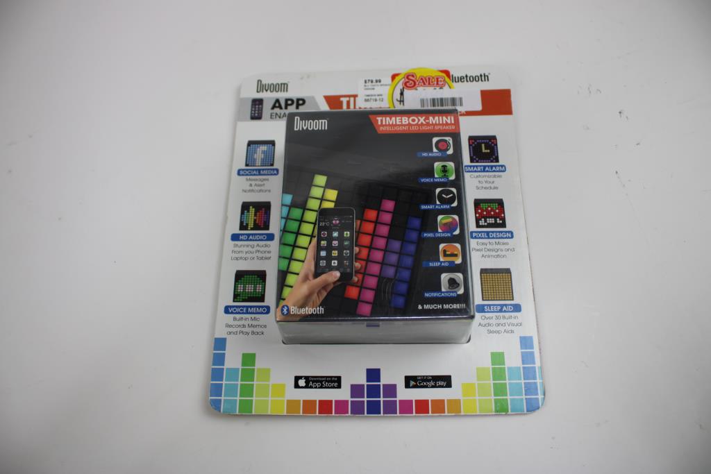 Divoom Timebox-Mini Led Light Speaker