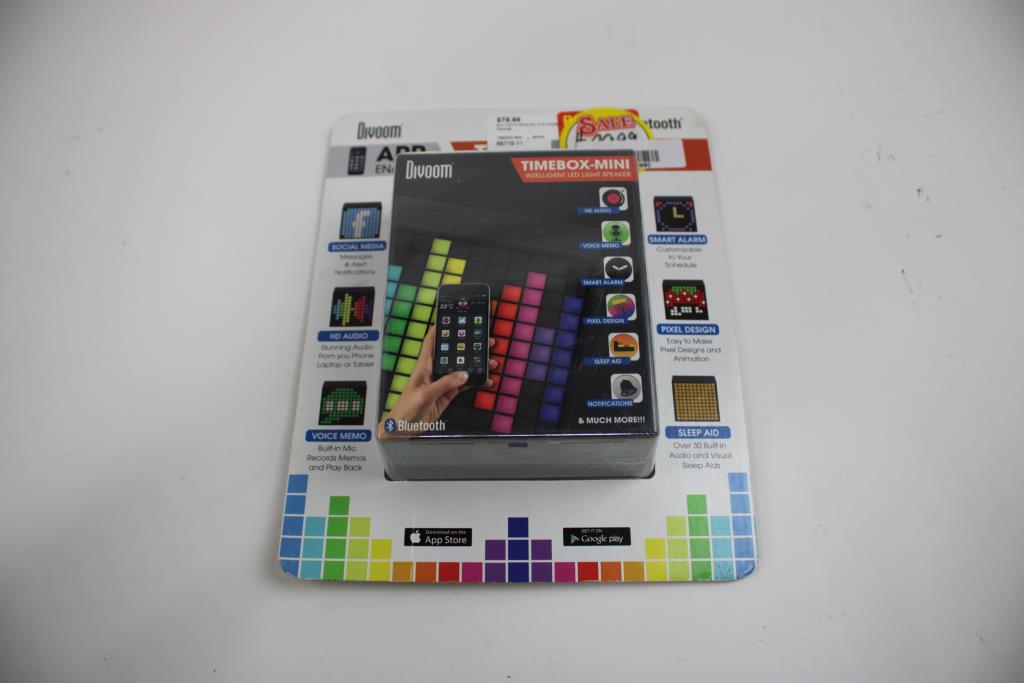 Divoom Timebox-Mini Led Light Speaker