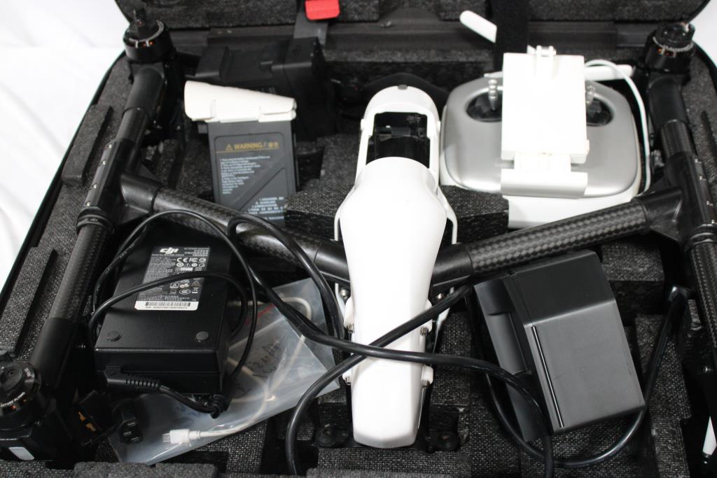 DJI Inspire 1 V2.0 Drone With Controller, And More Accessories In Case