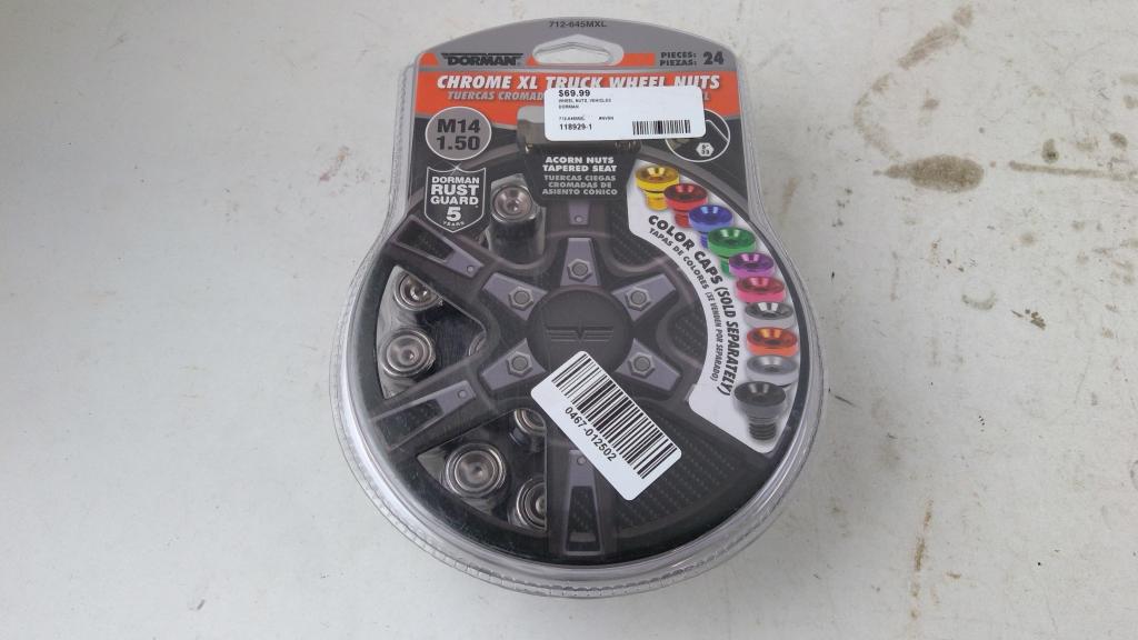 Doorman Chrome XL Truck Wheel Nuts