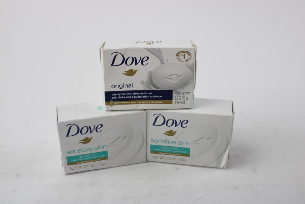 Dove MenCare Extra Fresh Body And Face Bar And Sensitive Skin Body Bar