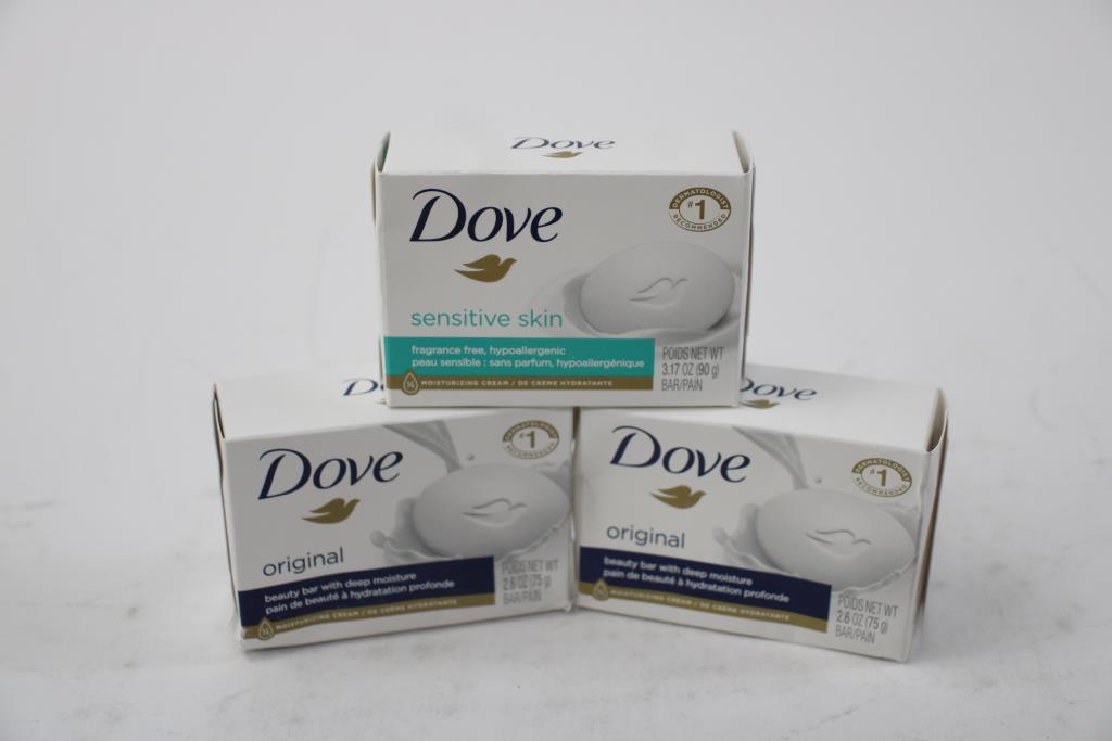 Dove MenCare Extra Fresh Body And Face Bar And Sensitive Skin Body Bar