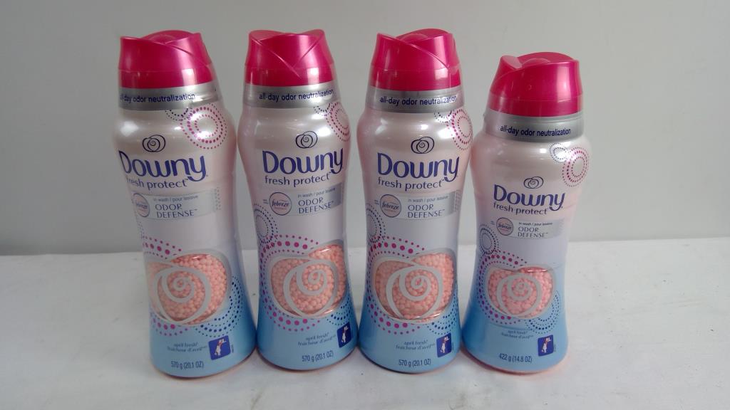 Downy Fresh Protect Fabric Softener Beads, 4 Pieces Property Room