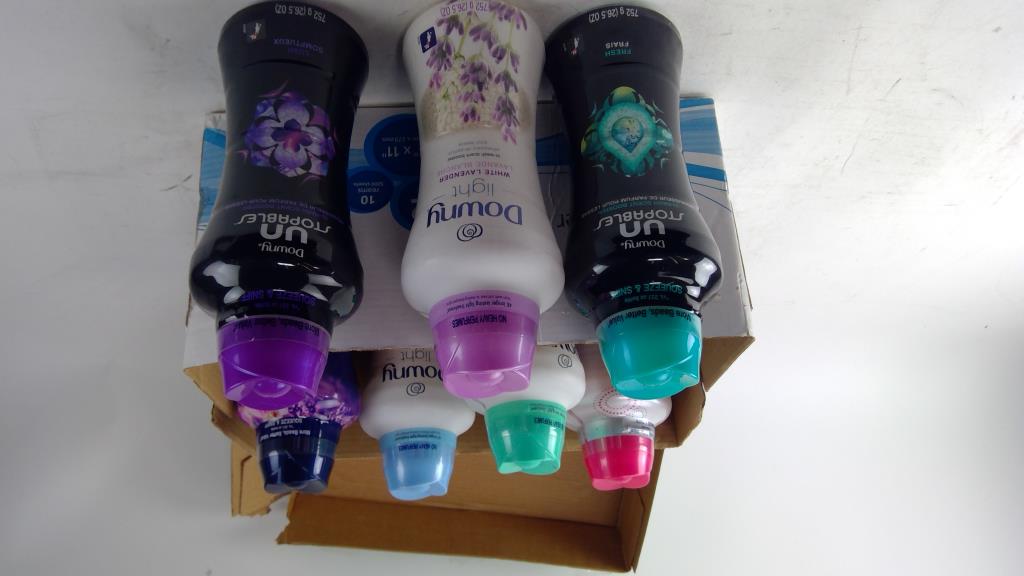 Downy Laundry Scent Bead Lot, 7 Pieces Property Room