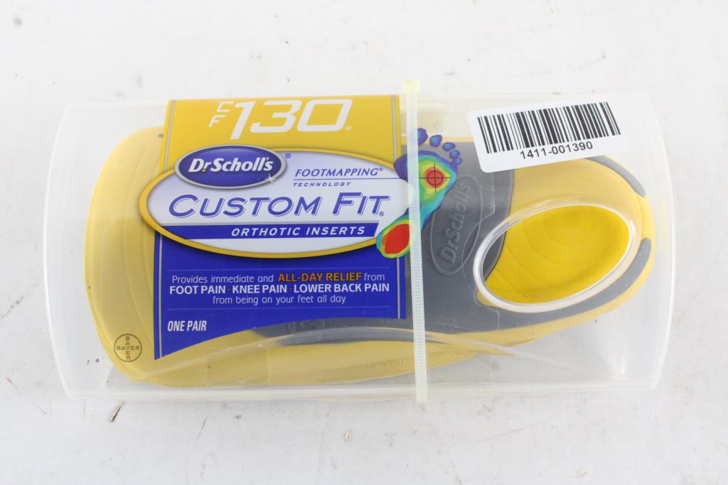 Dr. Scholls's Custom Fit Orthotic Inserts Property Room