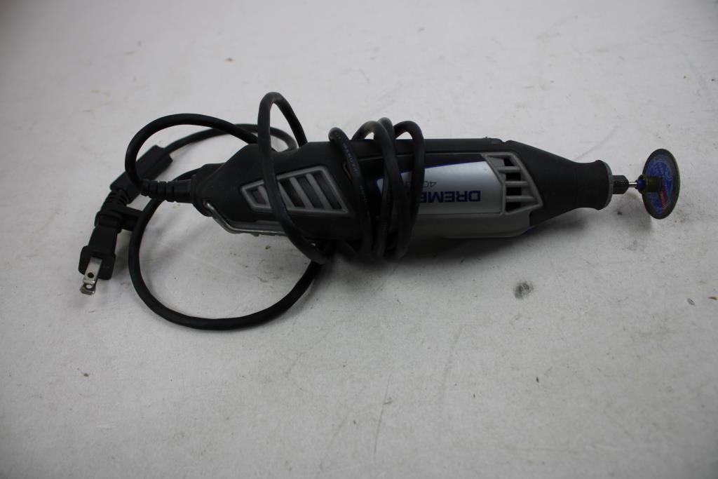 Dremel 4000 Variable Speed Rotary Tool With Sanding Bits Case