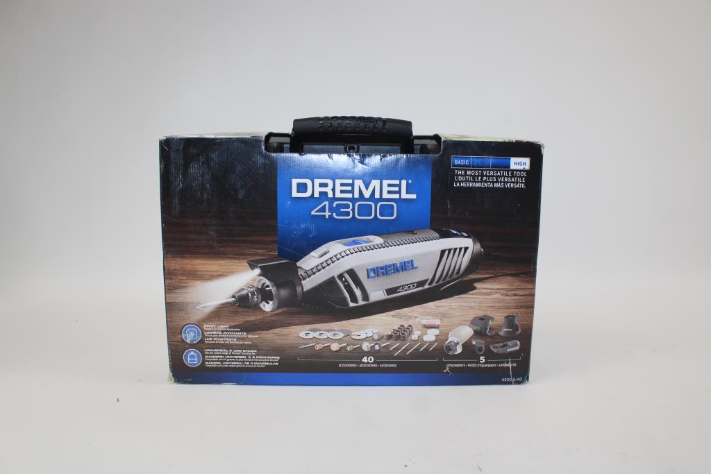 Dremel 4300 Deluxe Storage Tool Kit Property Room