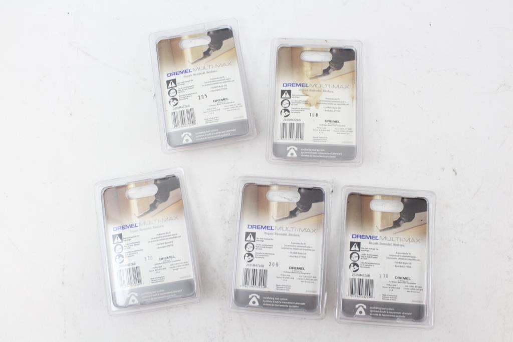 Dremel Multitool Attachments, 5 Pieces Property Room