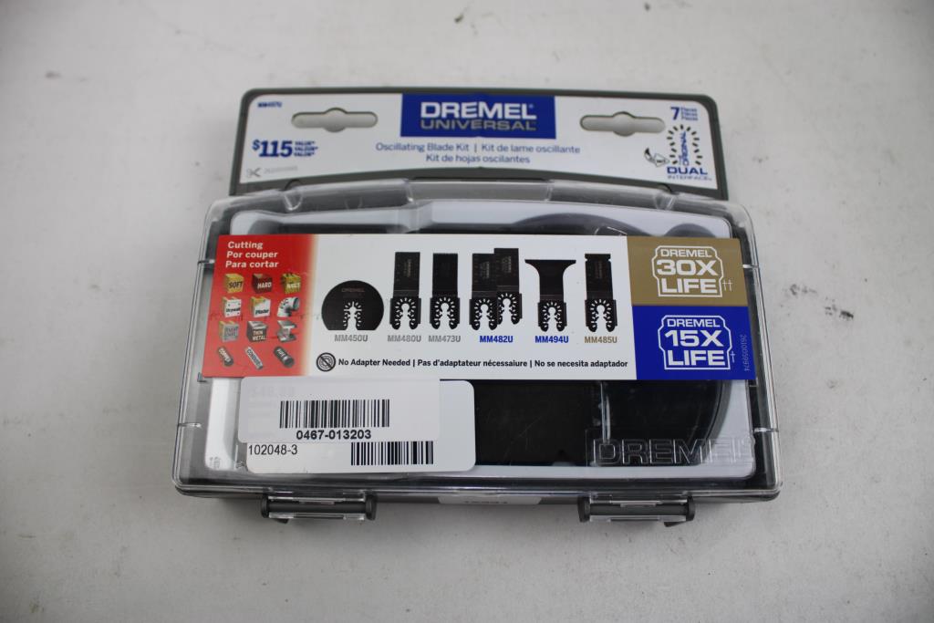 Dremel Universal Oscillating Blade Kit