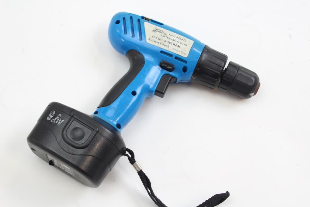 Drill Master 3/8" Cordless Drill & Hand Tools; 10+ Pieces Property Room