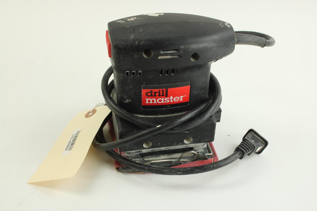 drill master orbital hand sander