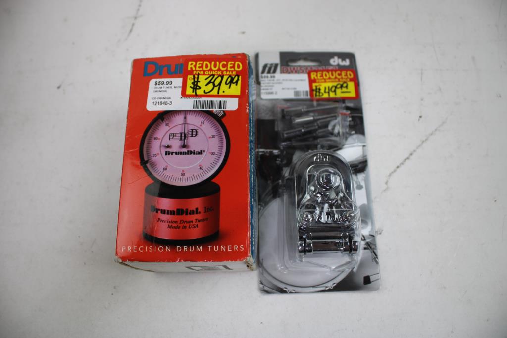 DrumDial Drum Tuners, DW Drums Mag Throw Off, Musical Instrument Strings, 3 Pieces