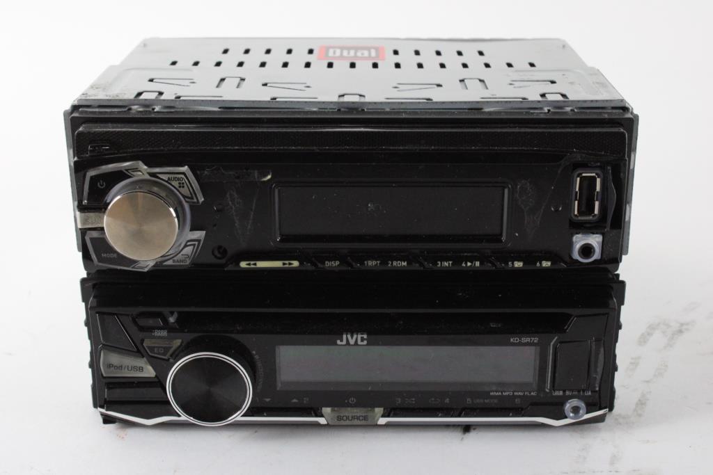 Dual And JVC Car Stereos, 2 Pieces Property Room