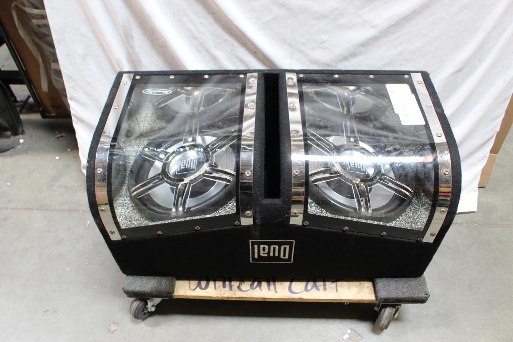 Dual Subwoofer Box Property Room