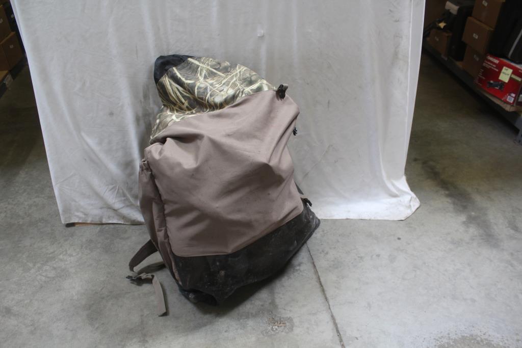 Duck Decoys, Cabela's Carrying Duffle Bag 10+ Items Property Room