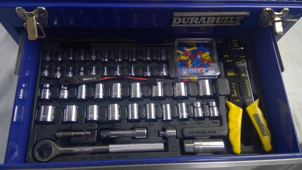 Durabuilt Wrench And Socket Set With Tool Box Property Room