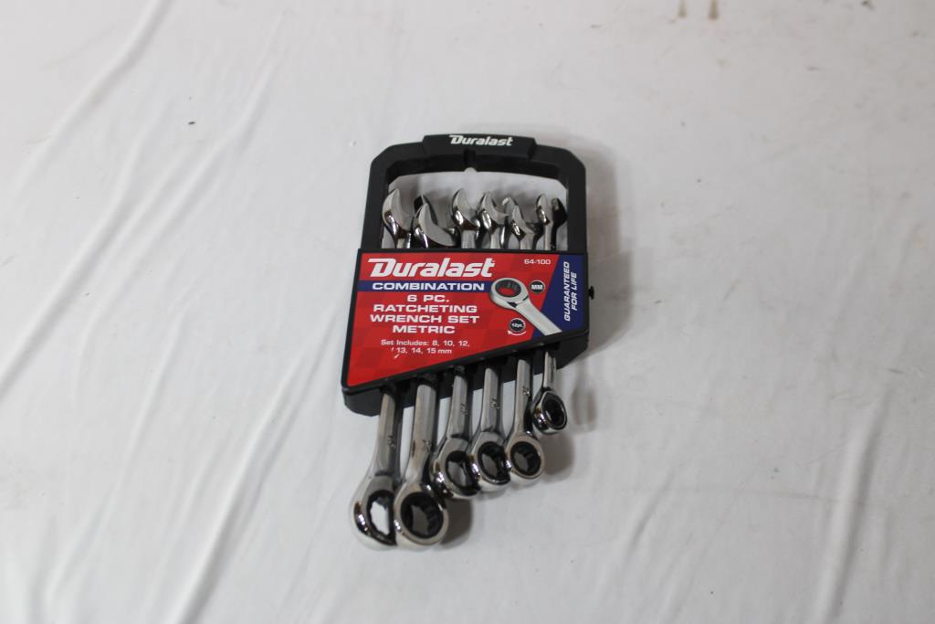 Duralast 6 Pc. Ratcheting Wrench Set Metric