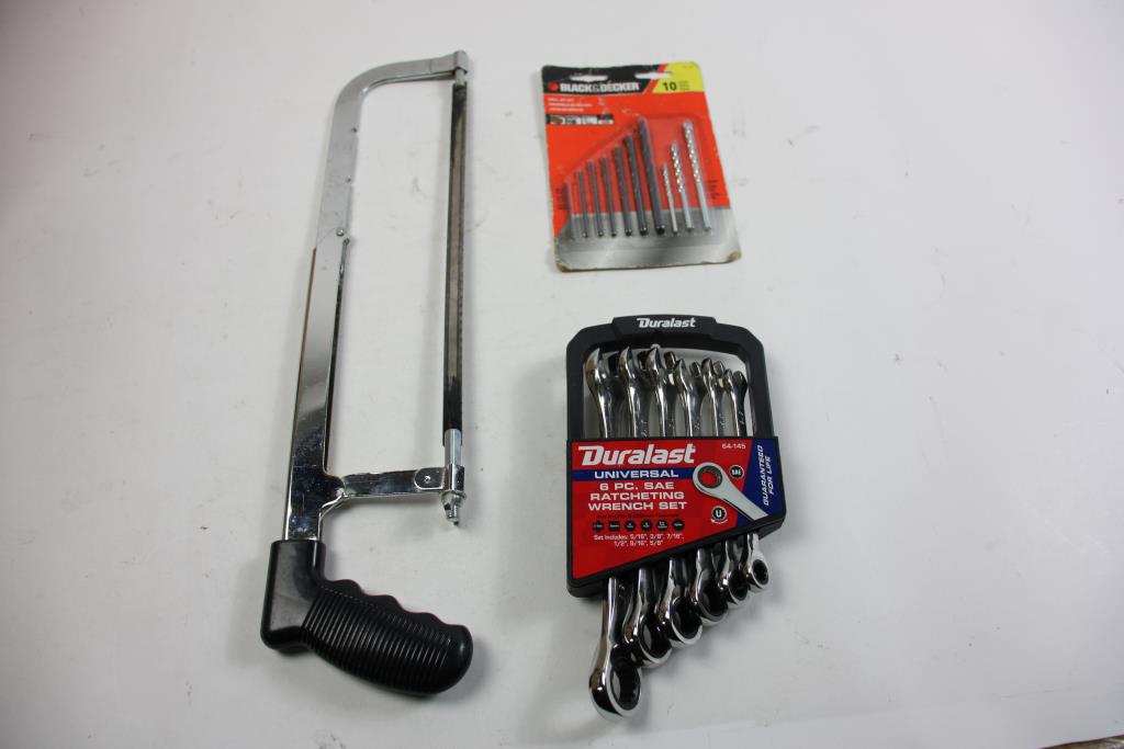 Duralast 6 Piece Ratcheting Wrench Set, Professional High Pressure