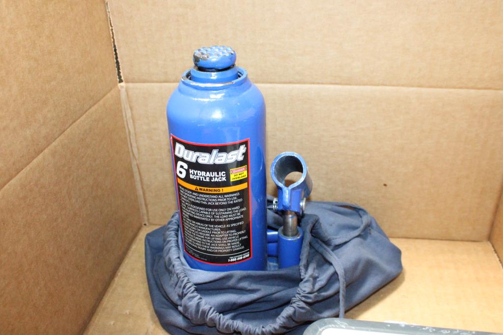 Duralast Bottle Jacks And SureBilt Electric Connectors And Terminals