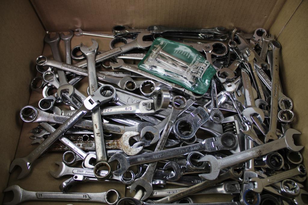 Duralast, GearWrench, Craftsman And More Combination Wrenches Bulk Lot
